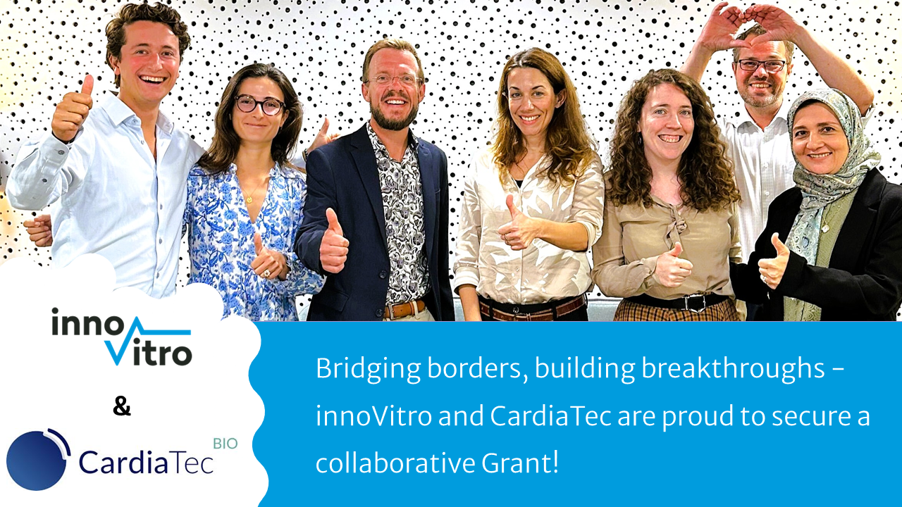 October 2025 marks the kickoff of innoVitro's and CardioTecs grant project funded by Innovate UK and ZIM!